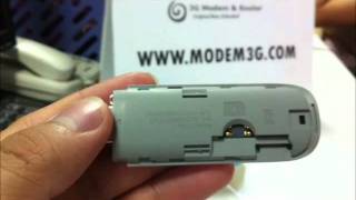 Huawei E173U USB Modem Hands On [upl. by Gnoix]