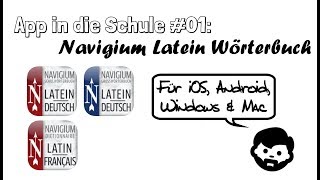 App in die Schule 01 Navigium Latein Wörterbuch [upl. by Kan]