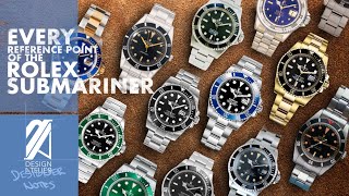 Every Reference Point Of The Rolex Submariner From 1953 to 2020 [upl. by Berenice]