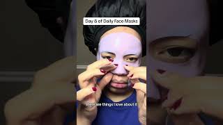 Day 8 of Daily Face Mask Medicube PDRN Pink Collagen Mask [upl. by Tierney]