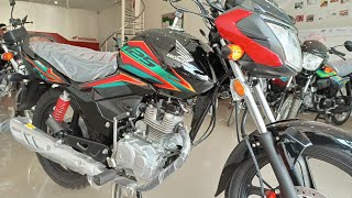 HONDA CB125F 2023 MODEL BLACK video youtube subscribers like bike viral viralvideo follow [upl. by Geier]