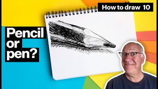 Want to learn to draw Dont start with a pencil How to Draw 10 [upl. by Litnahs236]