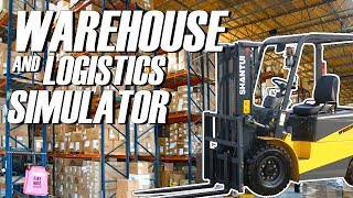 Forkliftin Warehouse amp Logistics Simulator [upl. by Nnylkoorb]