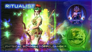 Titan Quest  Natural Bowman  Physical Bower Doppelganger Ritualist Build [upl. by Leahcim]