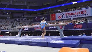 Aleah Finnegan  Balance Beam  2021 US Gymnastics Championships  Senior Women Day 1 [upl. by Aurilia]