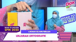 DidikTV Road To Success SPM 2021  Lukisan Kejuruteraan  Unjuran Ortografik [upl. by Enyehc893]