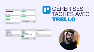 L’app la plus simple pour s’organiser  Trello  Tutoriel [upl. by Aiceled]