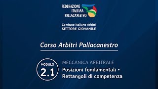 Modulo 21  Corso Arbitri Pallacanestro [upl. by Onateag]