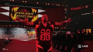 WWE 2K19 Bam Bam Bigelow Entrance PS4Xbox OnePC [upl. by Gannie]