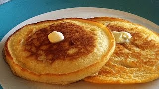 How to make Pancakes with Pancake Mix Aunt Jemima [upl. by Pimbley]