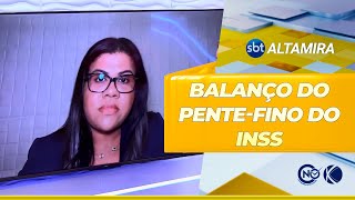 Benefícios balanço do pentefino do INSS  SBT Altamira [upl. by Dianuj]