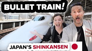 Riding Japans Fastest Bullet Train 😱 Crazy Shinkansen Experience from Osaka to Tokyo [upl. by Britton]