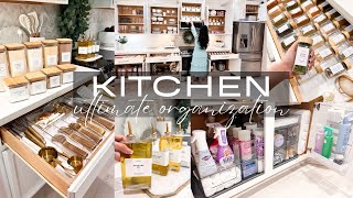 ULTIMATE KITCHEN ORGANIZATION  Satisfying Clean and Kitchen Restock Organizing on A Budget [upl. by Leonore851]