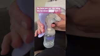 How to use your Lansinoh manual breast pump [upl. by Leasia]