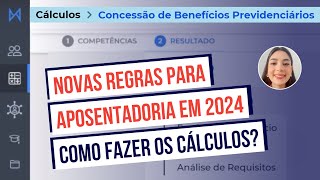 Novas regras para aposentadoria em 2024 descubra como fazer os cálculos [upl. by Dulci710]