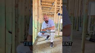 Termite treatment is nonnegotiable in new construction termites newconstruction homebuilder [upl. by Aihsotal477]