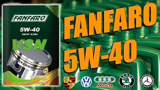 👉👉 FANFARO 5W40 🙋‍♂️ CARACTERISTICAS 👈 APLICACIONES 🏁 🤘 ADITIVOS WUNSCHER 🤘 [upl. by Yelha609]