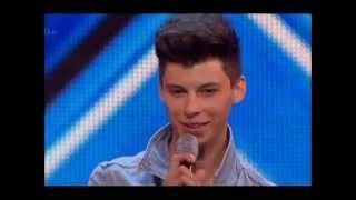 THE X FACTOR 2014 STAGE AUDITIONS  JAMES GRAHAM [upl. by Amein]