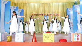 Maths Main dubba gul dance  Maths Day Maths day celebrations [upl. by Nahtad]