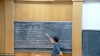 Ofer Aharony On Type II String Theory on AdS3 X S3 X T4 and its CFT Dual [upl. by Wake533]