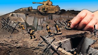 Making a Trench Warfare Table for Warhammer and Historical games [upl. by Hunt941]