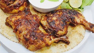 Peri Peri Al Faham Chicken  Restaurant Style Grilled Chicken Recipe  NILAS CUISINE [upl. by Suellen312]