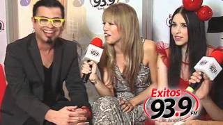 Entrevista con Belanova en el Concierto de Mexico que Exitos 939 te llevo [upl. by Noyek]