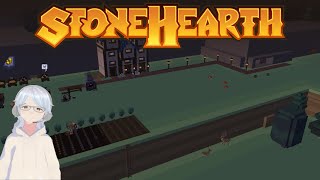 Stonehearth  Upgrading the defencesNew beginnings [upl. by Nollahs231]