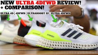 NEW adidas ULTRA 4DFWD Review  Comparison 4DFWD Ultraboost 22 Ultra4D [upl. by Sakul]