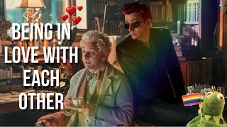 Crowley amp Aziraphale being deeply in love with each other  GOOD OMENS SEASON 2 [upl. by Yelik]