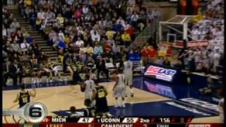 Hasheem Thabeet Block vs Michigan 2 07 09 [upl. by Eetnom802]