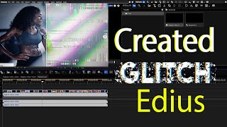 How To Make Glitch Effect In Edius Grass Valley [upl. by Brear]