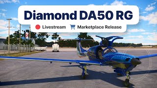 ⏪ Replay Diamond DA50 RG Released  MSFS Marketplace  Microsoft Flight Simulator [upl. by Ardek]