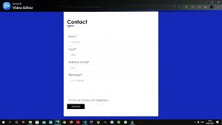 Créer un formulaire de contact en HTML5 et CSS3 [upl. by Fisher]