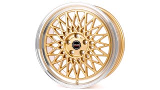 BORBET B gold rim polished  felgenoutletde [upl. by Zeni527]