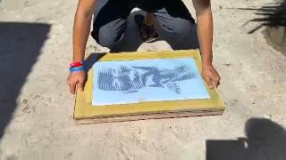 How to make a Photographic Silkscreen Printing [upl. by Neibaf729]