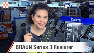 Braun Series 3 3050cc Rasierer  experten Angebot der Woche [upl. by Rochell]