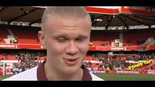 Erling Haaland amp Joško Gvardiol Post Match Interview Nottingham Forest vs Man City 02 [upl. by Atnicaj]