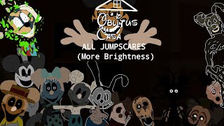 Oblitus Casa All Jumpscaresbut they are Brighter [upl. by Homere180]