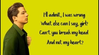 Charlie Puth  HOW LONG Lyrics [upl. by Carita]