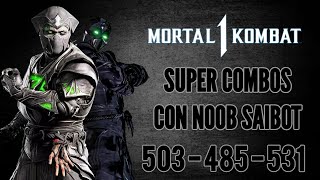 Mortal Kombat 1  Guia de Combos  Noob Saibot [upl. by Omar]