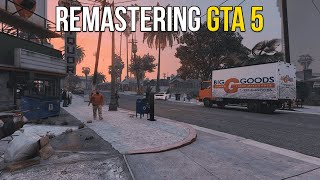 I remastered GTA 5 before GTA 6 comes out with mods [upl. by Abramo]