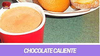 Chocolate Caliente receta  Complaciendo Paladares [upl. by Royo]