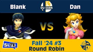 Drexel Melee Fall 24 3 Blank Marth Vs Dan Peach  RR1 [upl. by Artim]