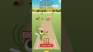 DHONI VS MULINGA cricket viralshort 1million [upl. by Willmert]