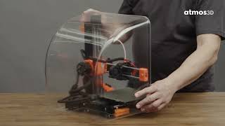 Original Prusa Mini Enclosure Installation  Atmos3D [upl. by Nnaerb]