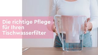 Die richtige Pflege für Ihren Tischwasserfilter [upl. by Angell]