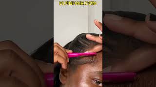 Half Up Half Down  Crimped Hair Quick Weave Tutorial [upl. by Ahtiekahs]