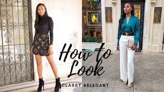 How to Dress Elegant and Classy for Women Look Expensive at any Budget [upl. by Ahsinuq413]