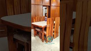 Dining Table  Solid wood dining tablefurniture home kitchen india yt shorts short dining [upl. by Martine163]